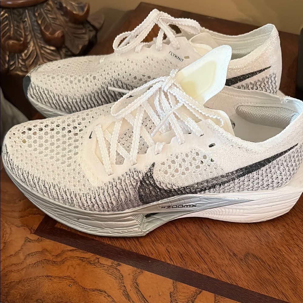 Nike Running Shoes ZoomX VaporFly Next% 3 White DV4130-100 Womens Size 6
